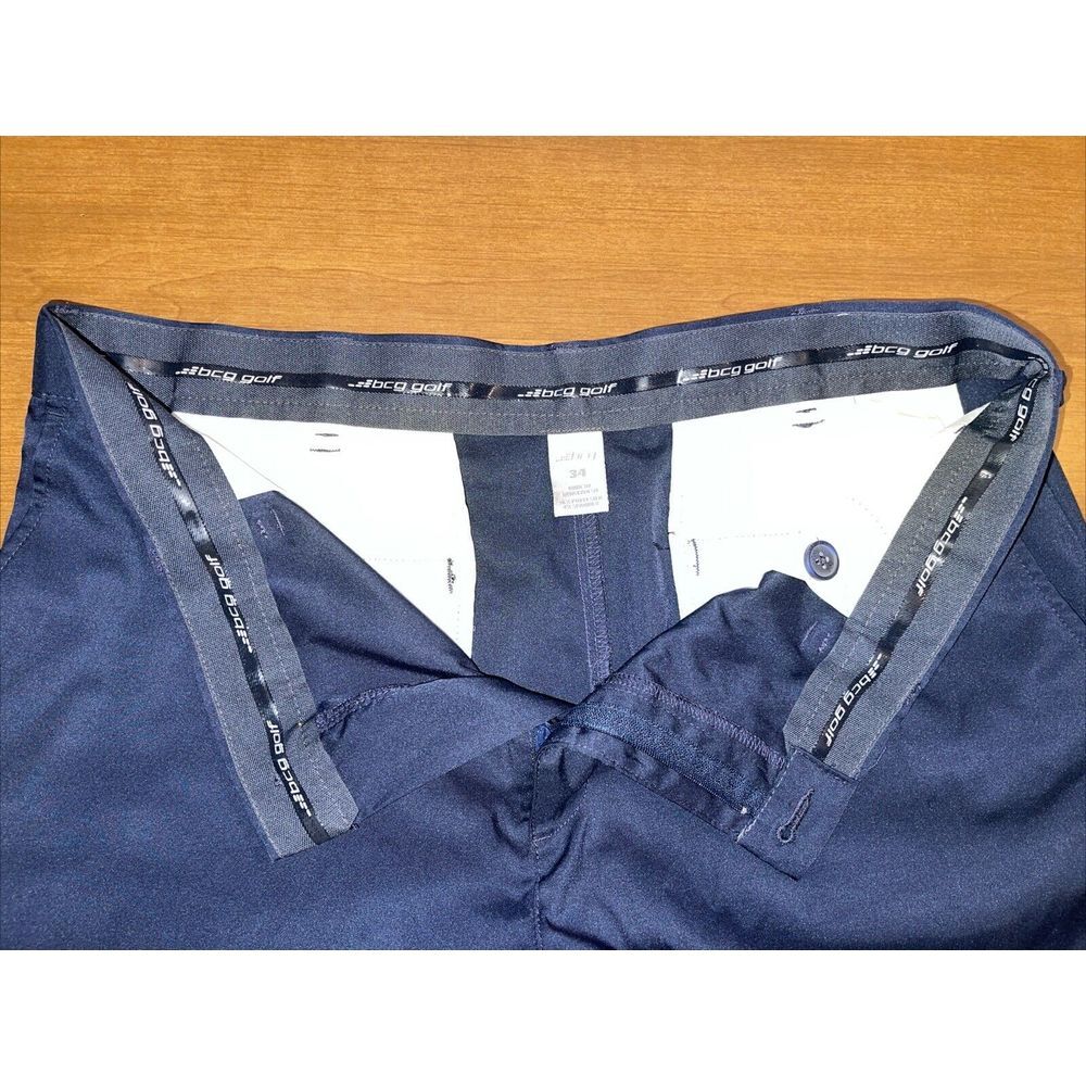 BCG Golf‎ Shorts Men 34 Navy Blue Resort Vacation Performance